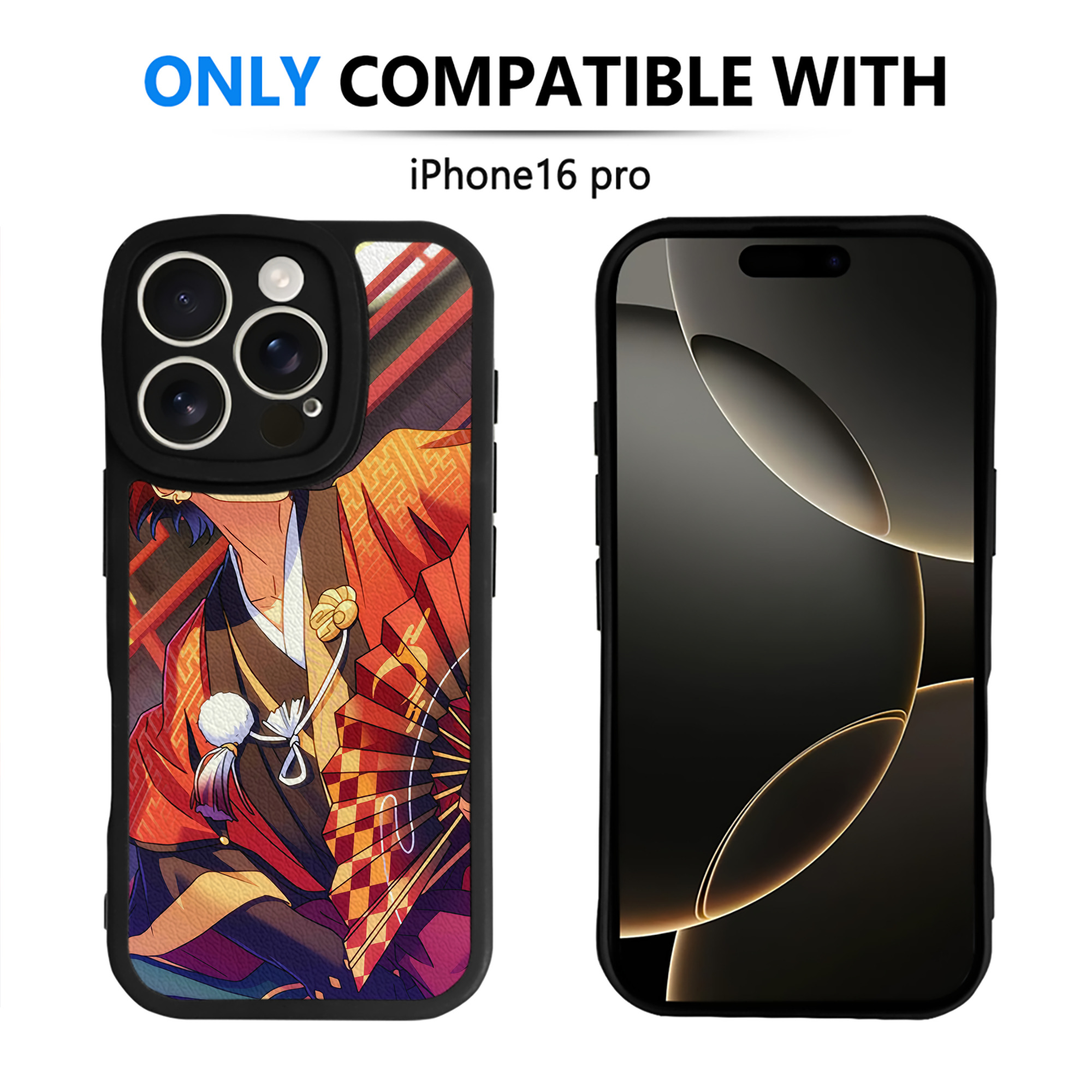 （画像用） あんさんぶるスターズ! Ensemble Stars 【iPhone 16シリーズ対応】シリコンスマホケース（レザー調） 材質：シリコン